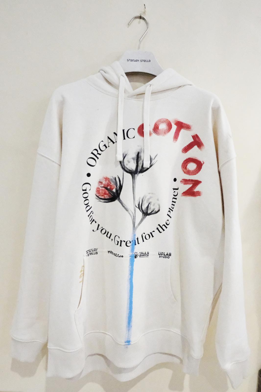 WhatsApp Image 2026-09-23 at 16.16.06 SLAMMER 2.0 FRONTE M HANDMADE ORGANIC COTTON HOODIE - immagine 1